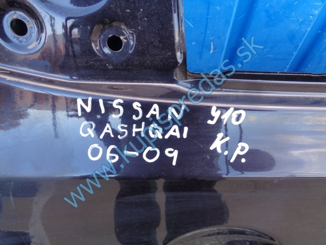 pravé zadné dvere na nissan qashqai J10, 